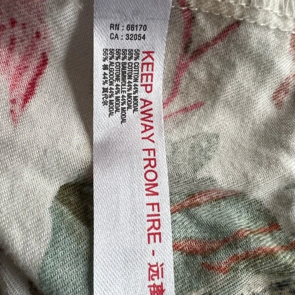 Anthropologie Multicolor Floral Pajama Set - Picture 15 of 15